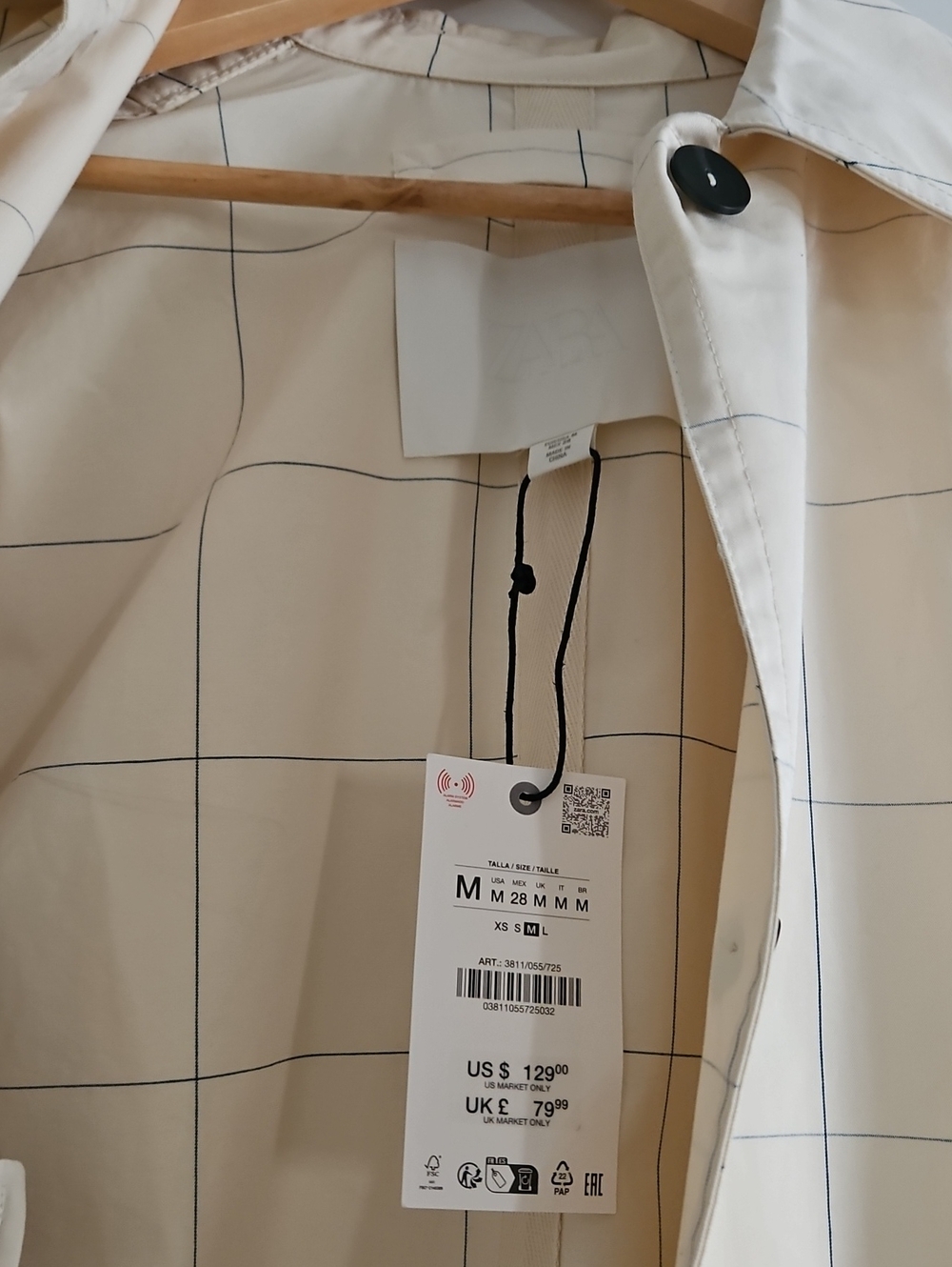 Zara Trench Coat - Picture 3 of 14
